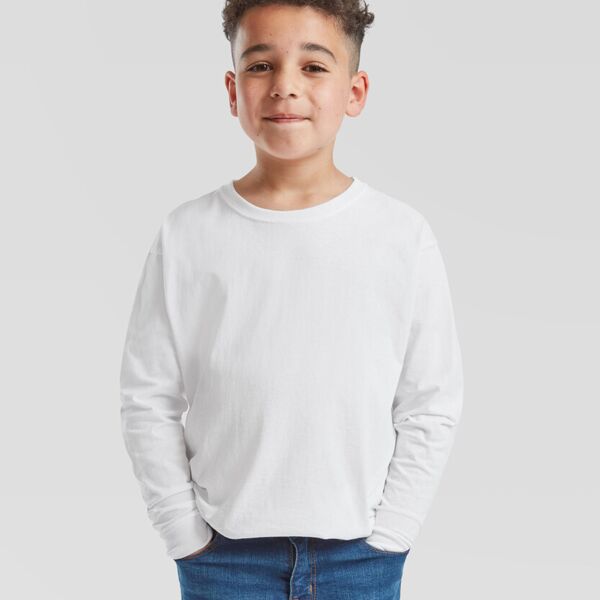 Childrens Long Sleeve Valueweight T-Shirt Thumbnail