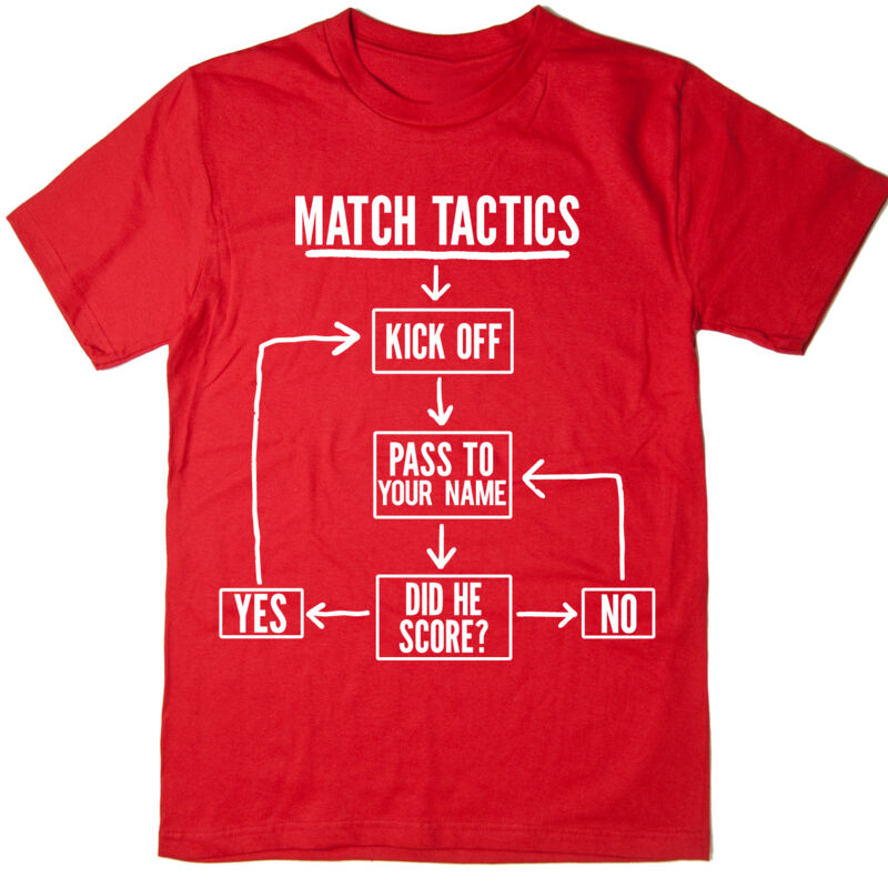 Match Tactics Men's Regular T-Shirt Thumbnail
