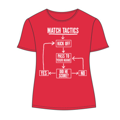 Match Tactics Women's Regular T-Shirt Thumbnail