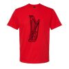 Softstyle™ midweight adult t-shirt Thumbnail