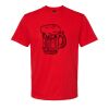 Softstyle™ midweight adult t-shirt Thumbnail