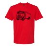 Softstyle™ midweight adult t-shirt Thumbnail