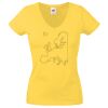 Lady-fit Valueweight V-Neck T-Shirt Thumbnail