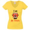 Lady-fit Valueweight V-Neck T-Shirt Thumbnail